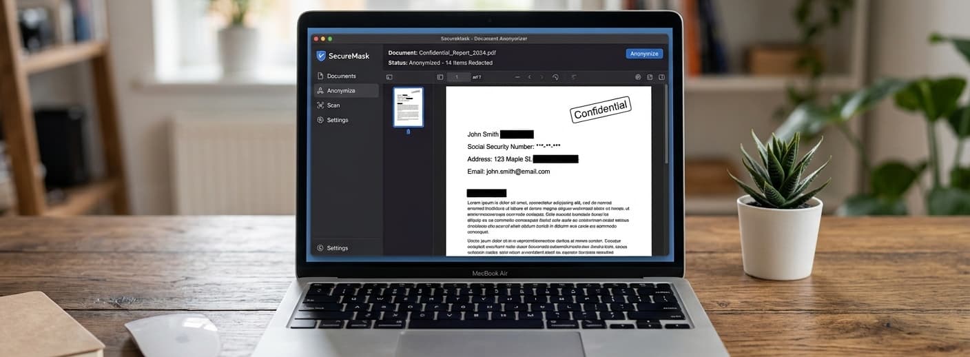 Document Anonymization Platform